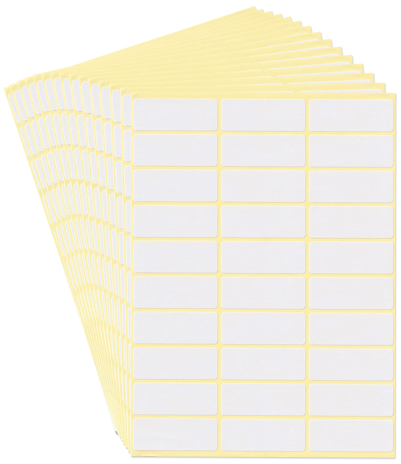 dealzEpic - Self-Adhesive Writable Blank Paper Label Stickers - 19x50mm