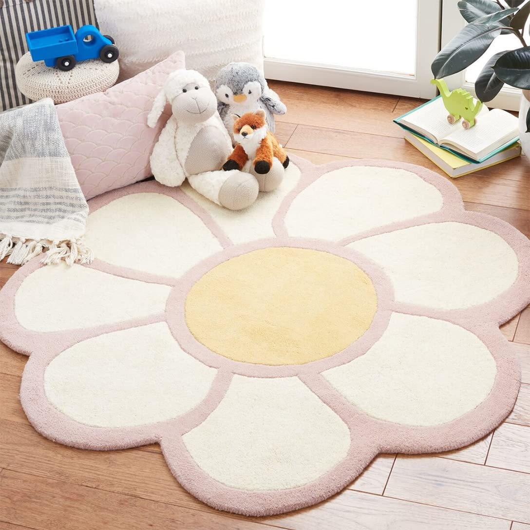 Amazon | カーペット 花の形 柔らかい ラグマット 滑り止め 絨毯 Amazon | カーペット 花の形 柔らかい ラグマット 滑り止め 絨毯