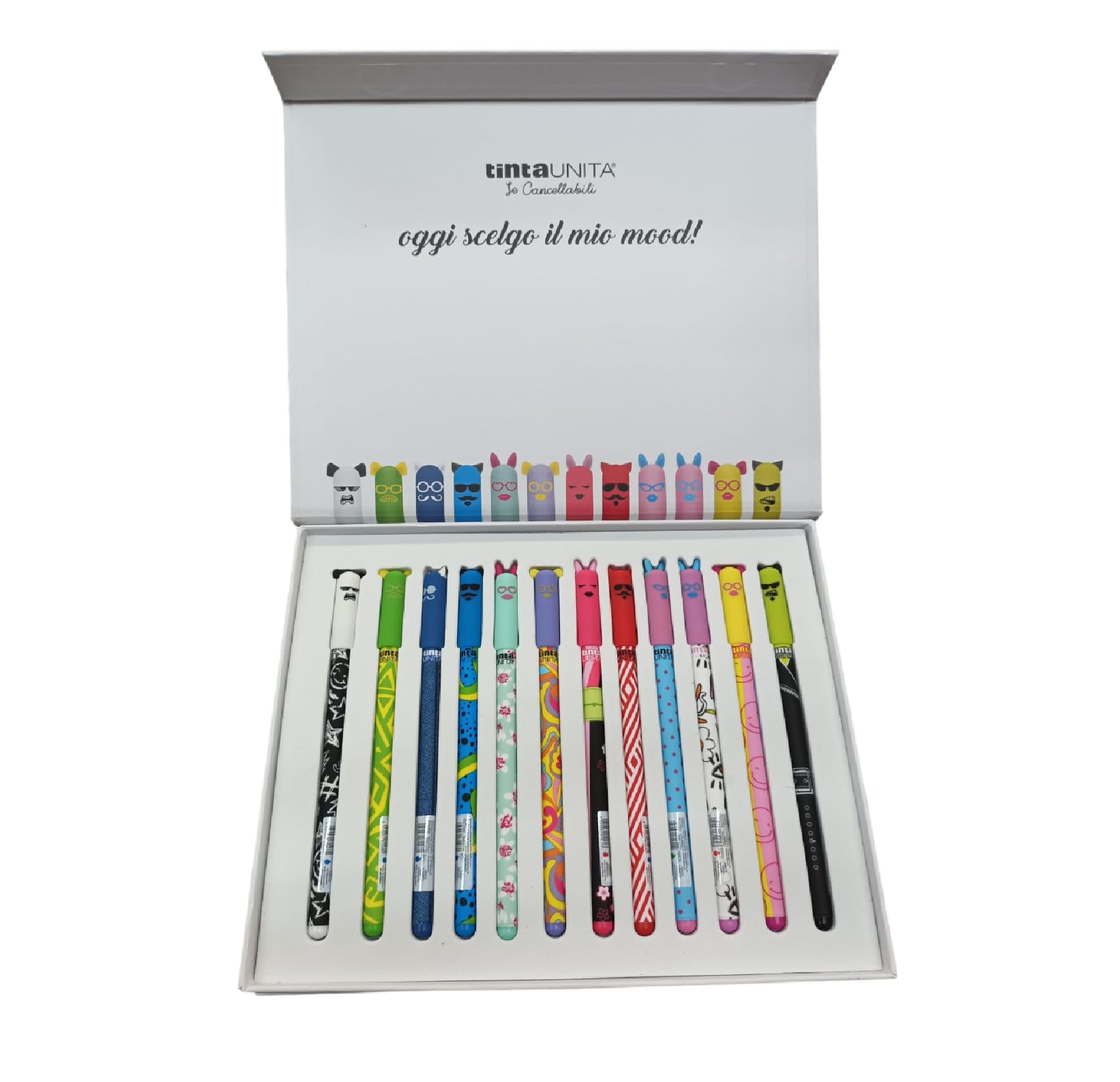 Blister con 3 penne cancellabili TintaUNITA Fashion + 1 refill