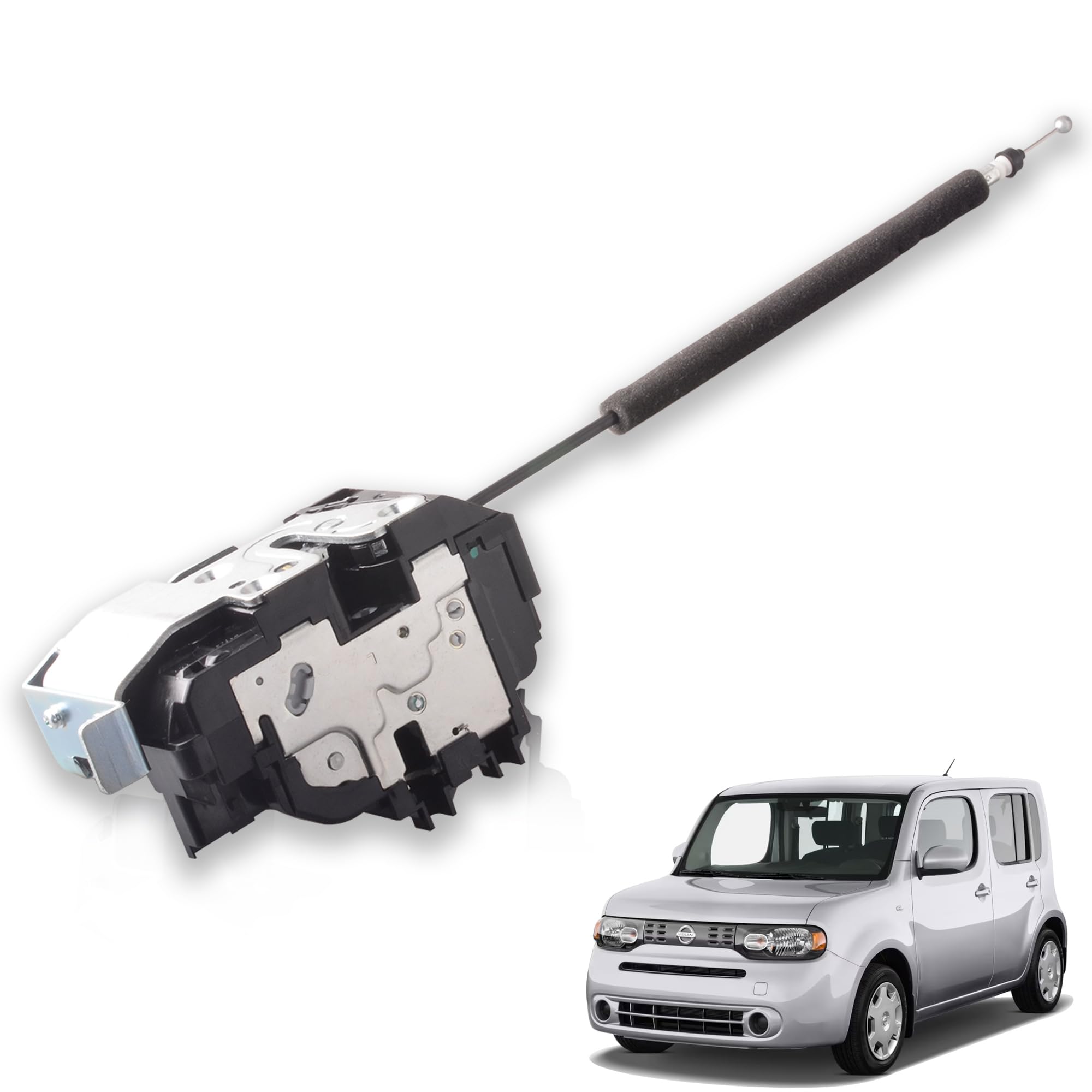 GrteRokky Tailgate Door Lock Latch Actuator Compatible for Nissan Cube 2009 2010 2011 2012 2013 2014 Replace 90501-1FC0B Rear Door Liftgate Latch Lock