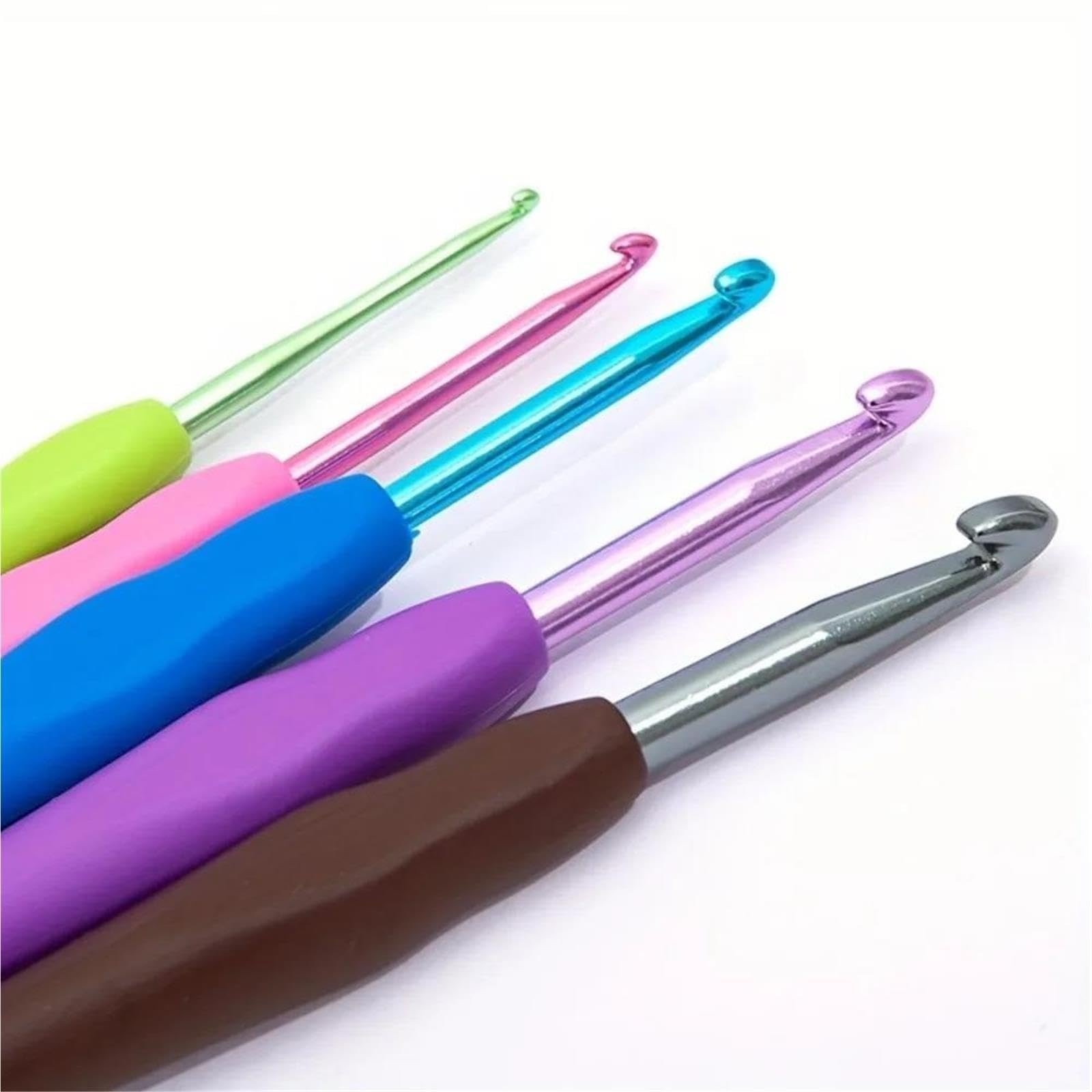 63-teiliges Ergonomisches Häkelnadel-Set