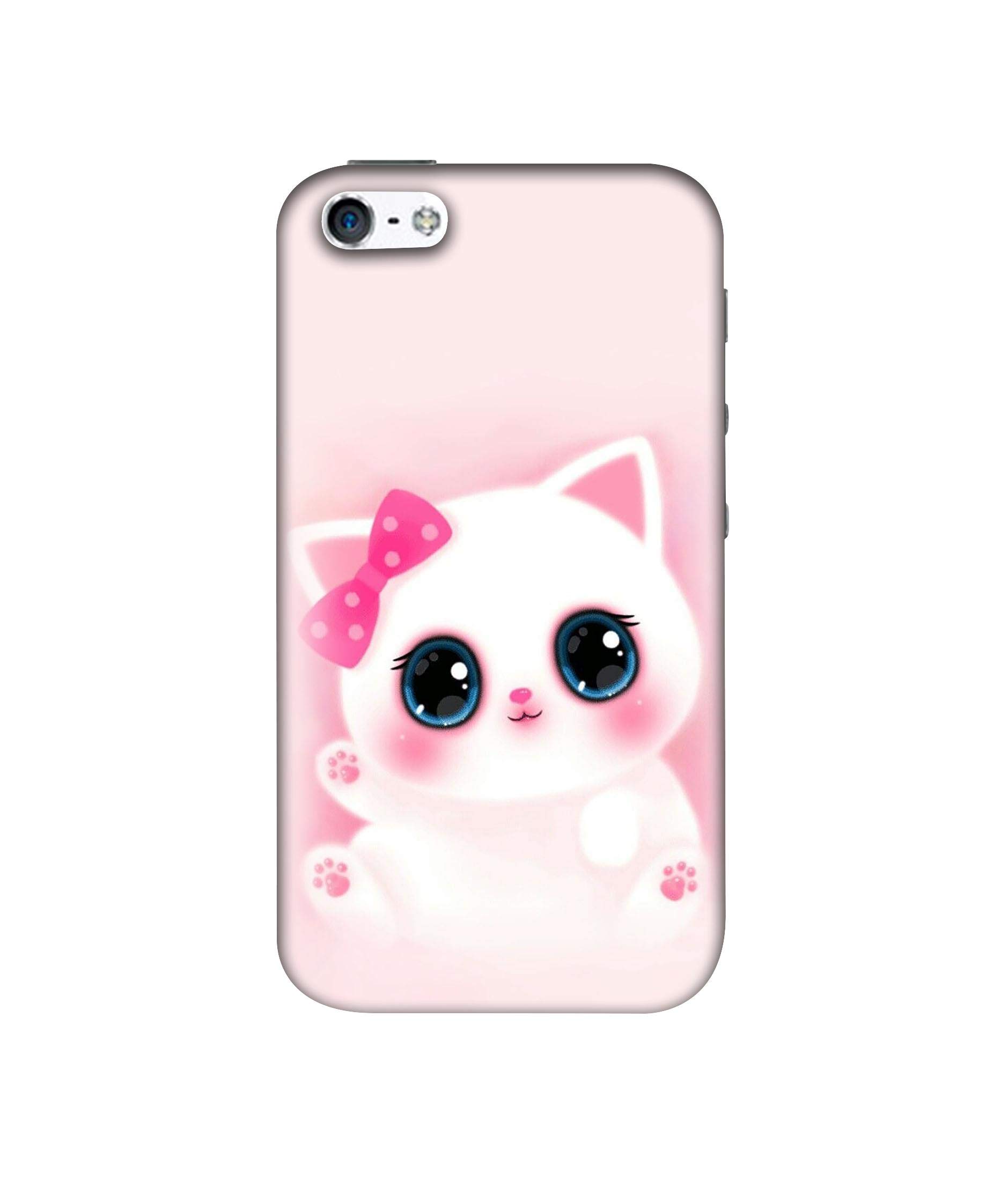 Designer Babby Kitty 3D Printed Hard Back Case Mobile Cover for Apple iPhone 5 / 5S