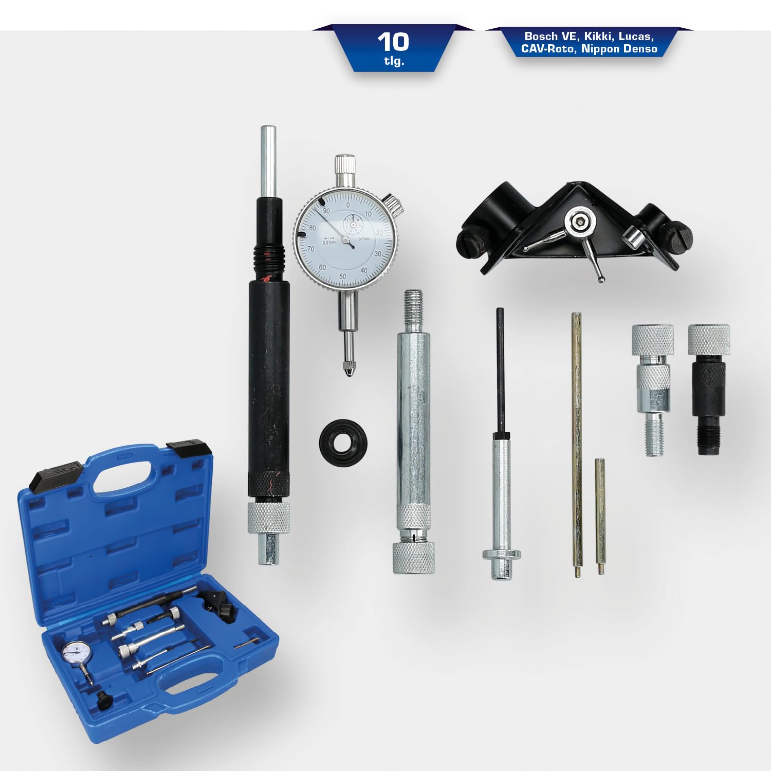 BRILLIANT TOOLS BT531150 Herramienta de ajuste de bombas de inyección de motores diésel [Powered by KS TOOLS]
