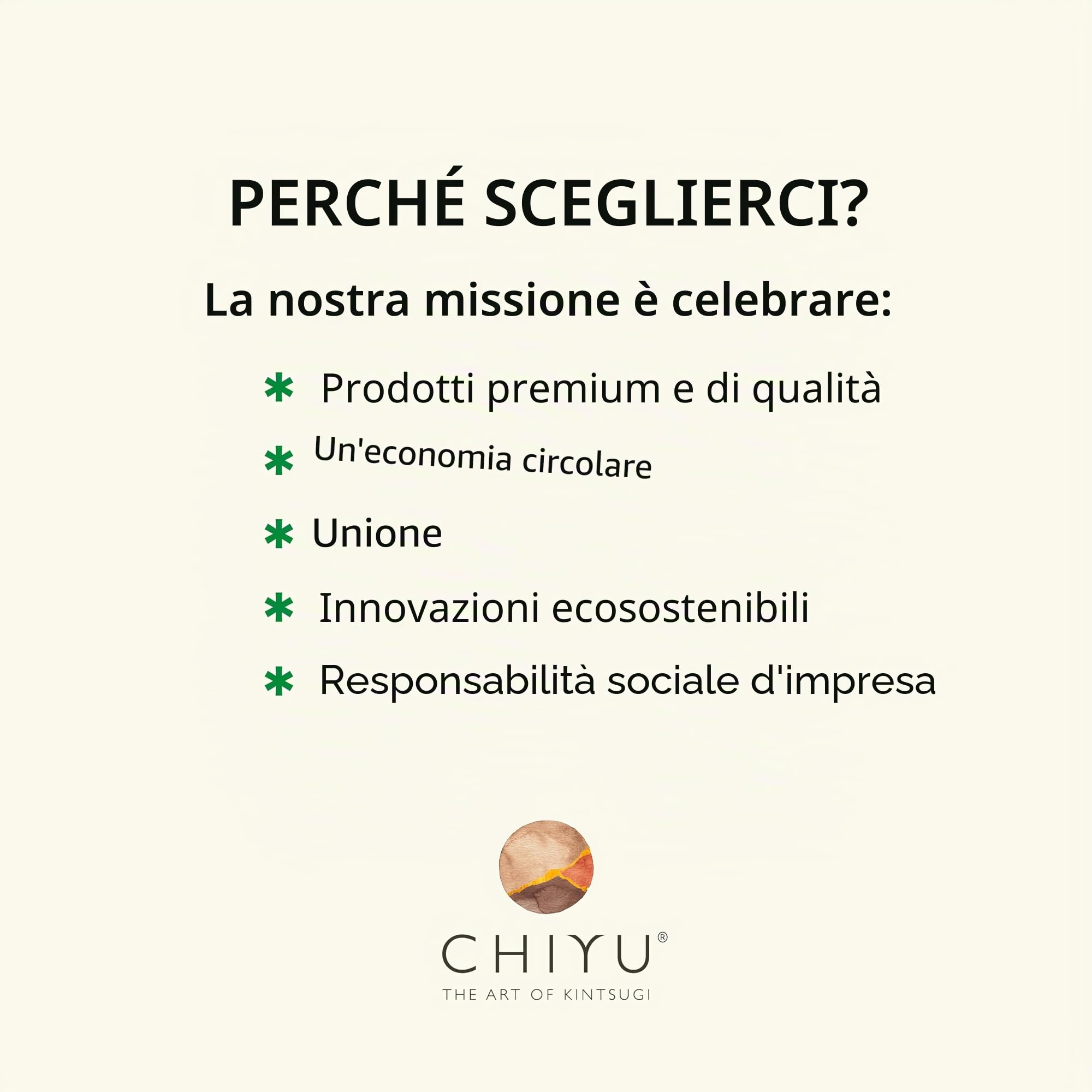 CHIYU Kit Kintsugi - Heal Your Heart - Colla d'oro - Include un cuore in ceramica - Scatola regalo - Kit di riparazione Kintsugi - disponibile in Carbone Arrossire e Avorio (Avorio)