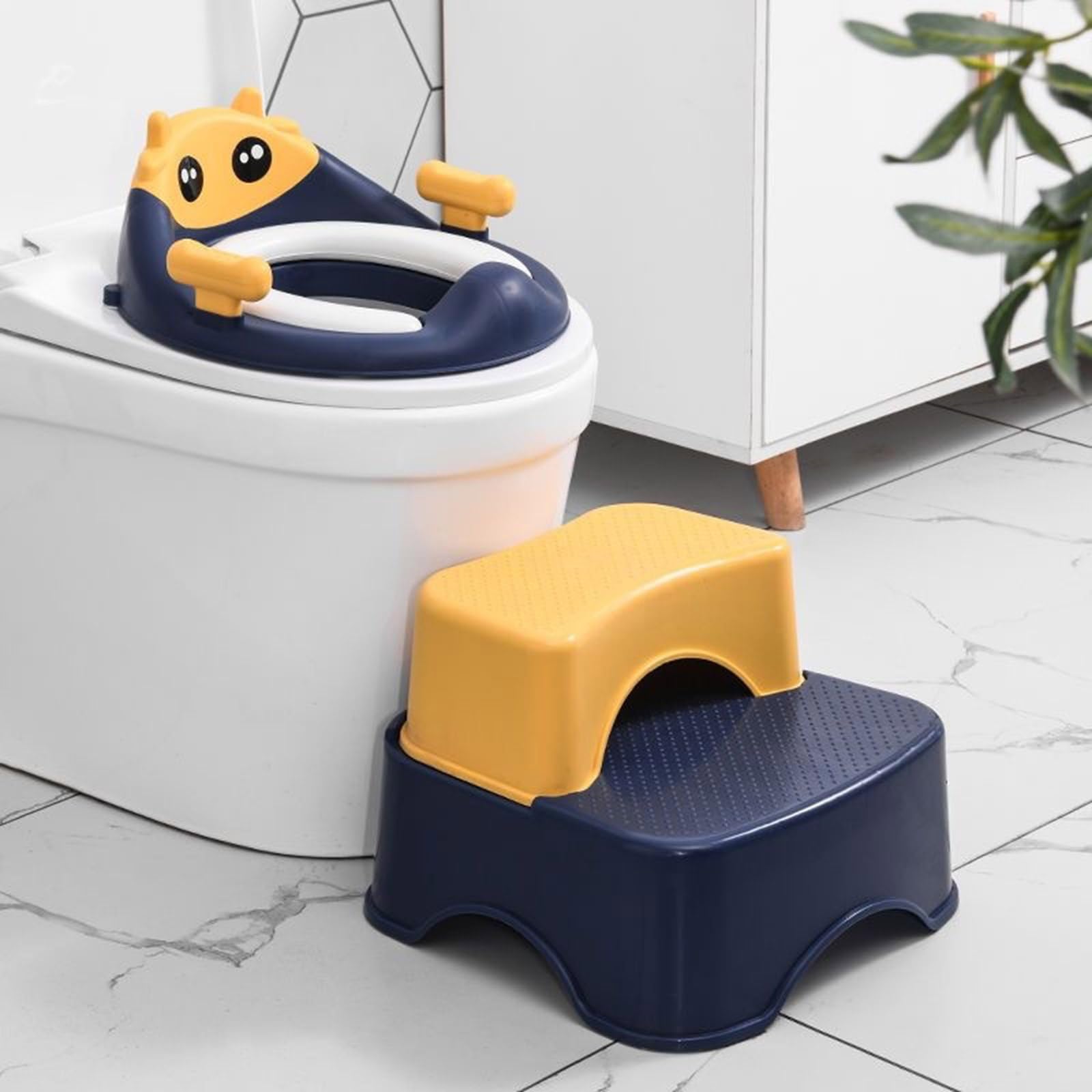 Asiento de práctica desmontable para niños pequeños, almohadilla de poliuretano suave, funda segura para silla de inodoro con función de mantenimiento simple, asiento de inodoro interactivo para niños
