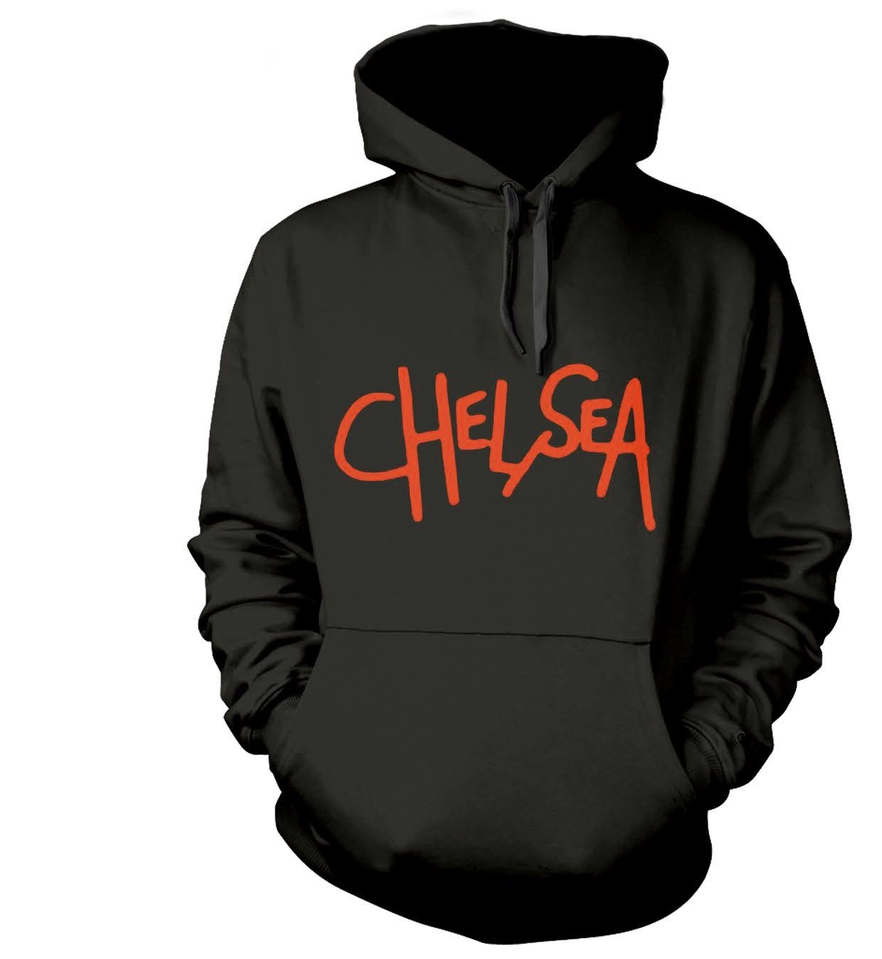 Plastic Head Men's Chelsea Right to Work HSW Banded Collar Long Sleeve Sweatshirt, Black, Large
