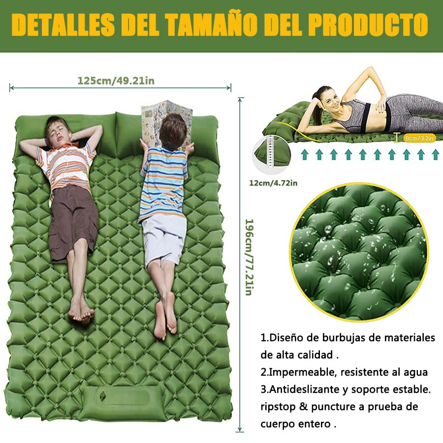 Colchones Inflables, Outdoors ozark trail colchon inflable Marca OMANIFER (3)