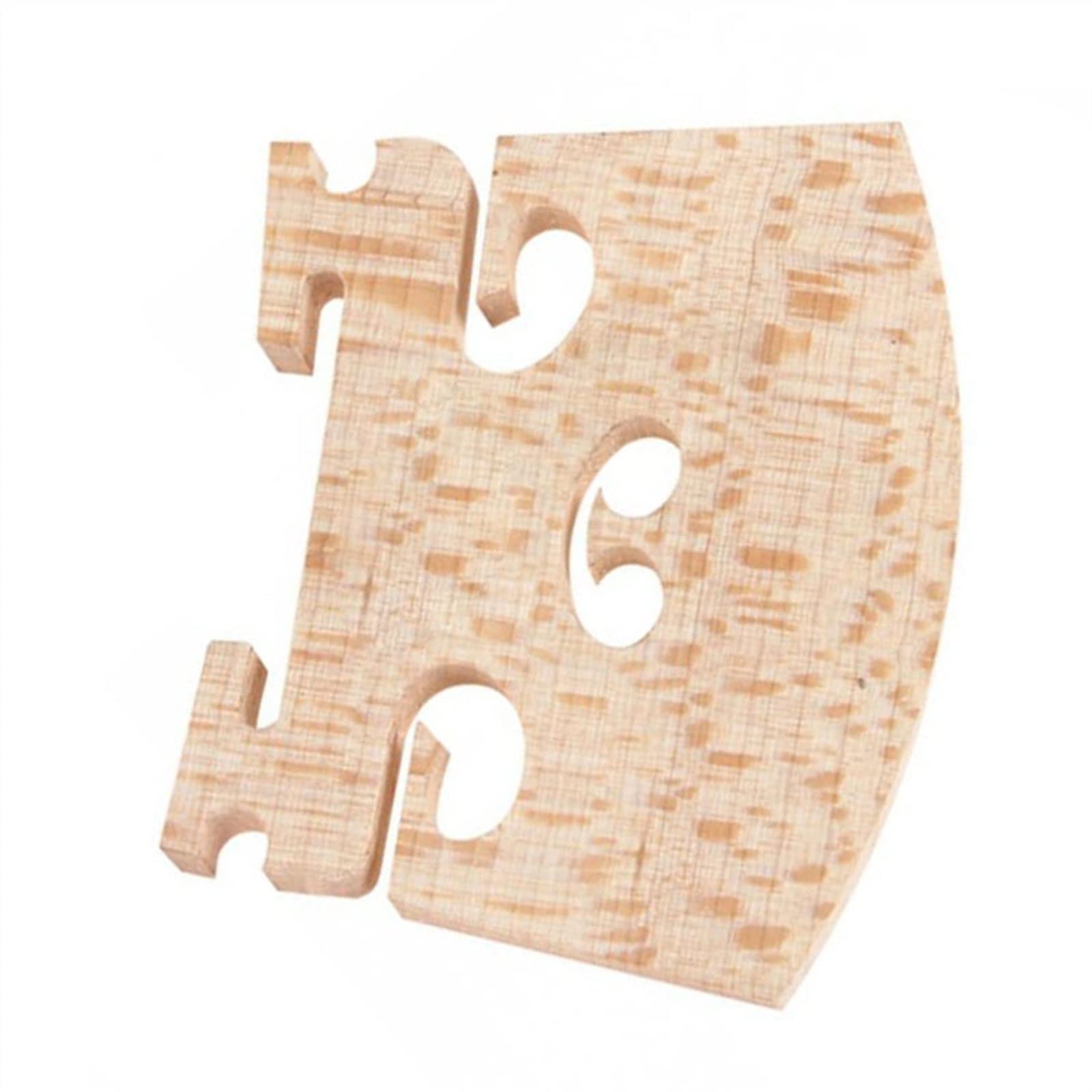 10 Pcs Maple Violin Bridge Violon Accessoires Professionnel Violon Accessoires (Color : 4/4)