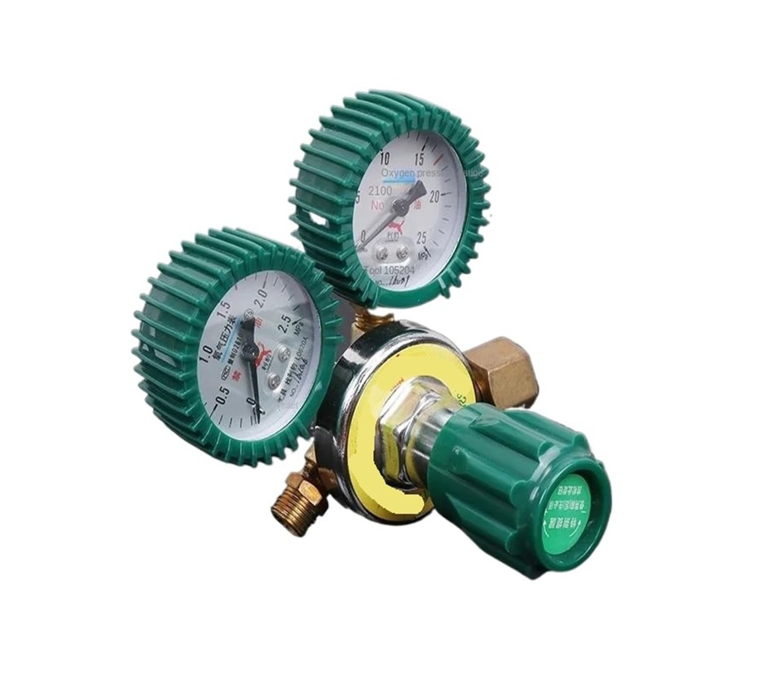 Vmvud One Color Oxygen/Acetylene/Propane/Nitrogen/Carbon Dioxide Regulator Gas Pressure Reducing Valve Flowmeter Welding Weld Gauge