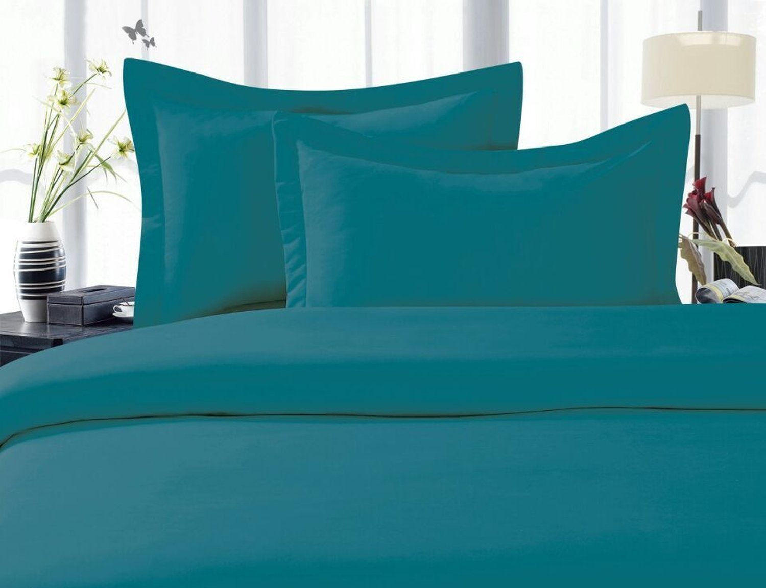 Amazon｜Elegant Comfort しわになりにくい 寝具シーツセット 1,500
