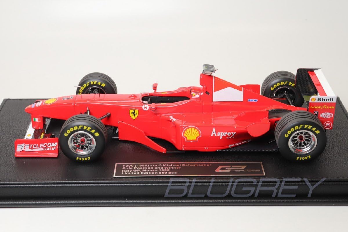 フェラーリ　F３００　ミハエル・シューマッハ　＃３　限定品　マテル　１／１８ Amazon | GP REPLICAS 1/18 フェラーリ F1 F300#3 ミハエル