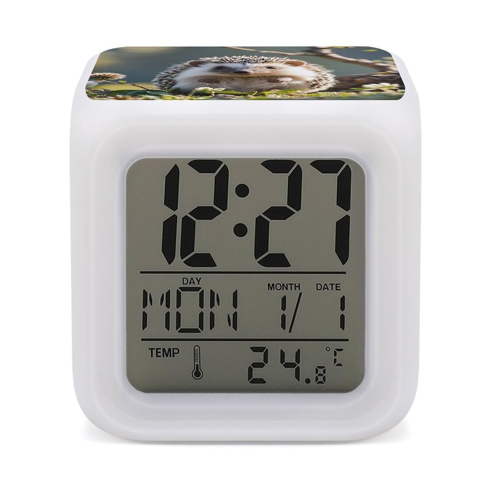 Evita noches en vela con el reloj despertador de erizo para entrenamiento de sueño