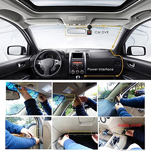 Senwow Mini Dash Cam (32GB Card Included) 1080P Full HD Car Camera 2” LCD Driving Video Recorder 170° Wide Angle… - Image 9