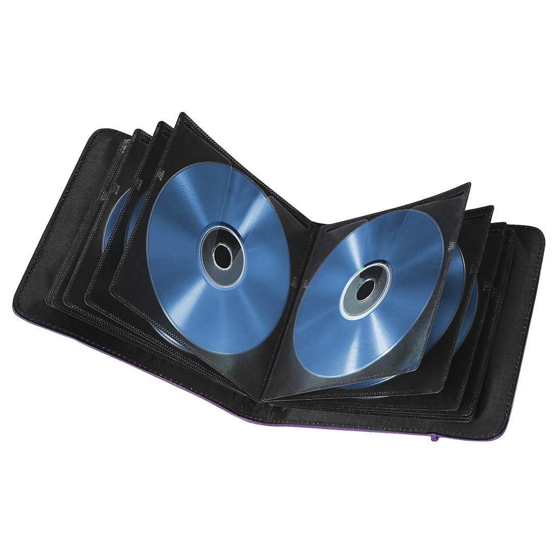 Hama 95681 Custodia a borsellino 24dischi Blu custodia CD/DVD