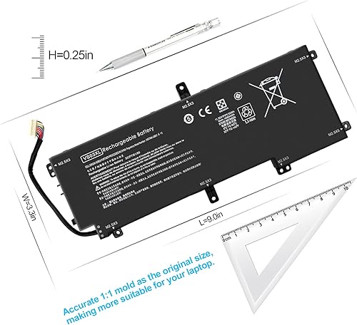 Miniatura 4 de Laptop VS03XL 849313-850 Batería para HP Envy 15T-AS000 15T-AS100 CTO 15-AS 15-AS133CL X6V56UA 15-AS020NR 15-AS152NR 15-AS043CL 15-AS002LA