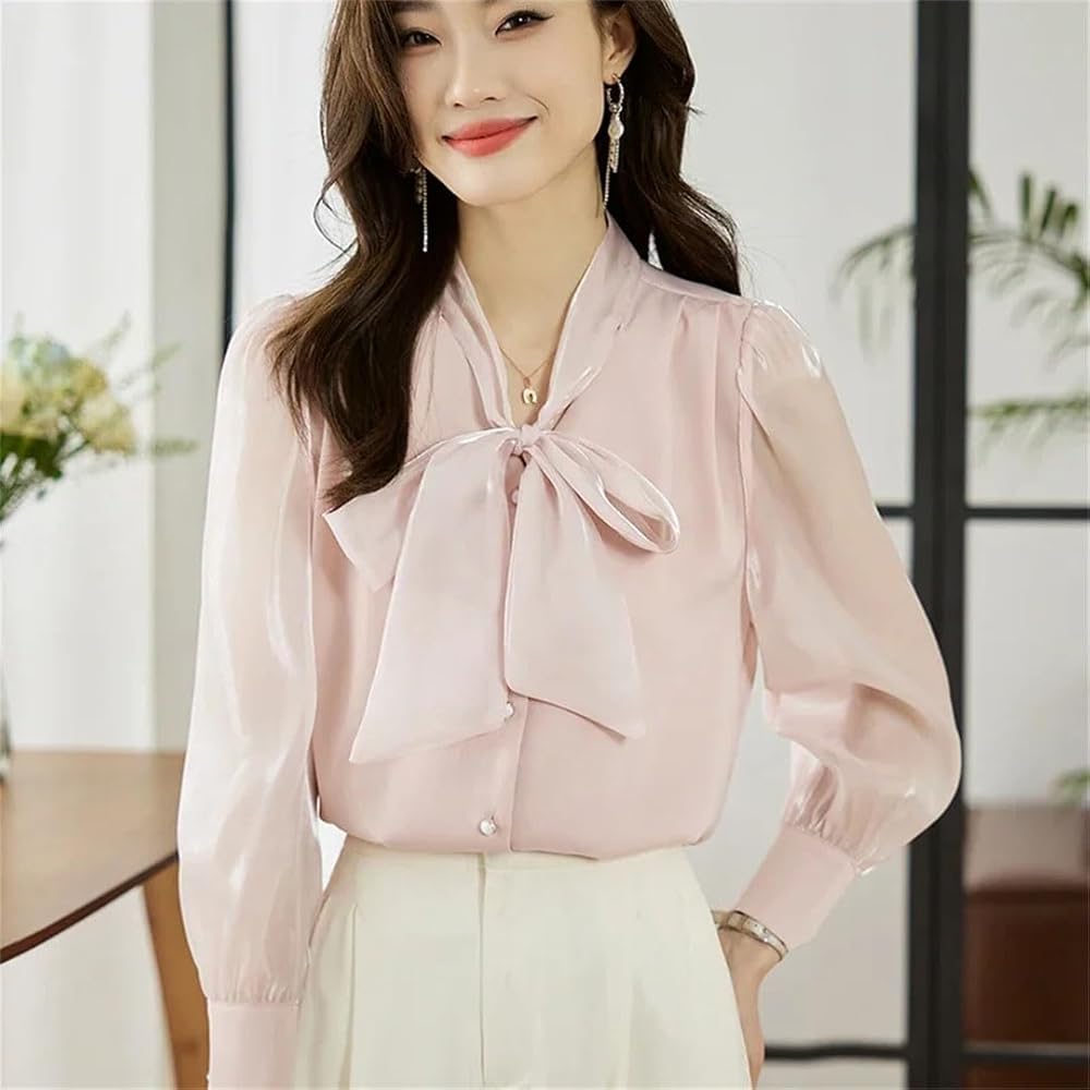 トップス maison de Dolce. classy ribbon blouse maison de Dolce. classy ribbon blouse
