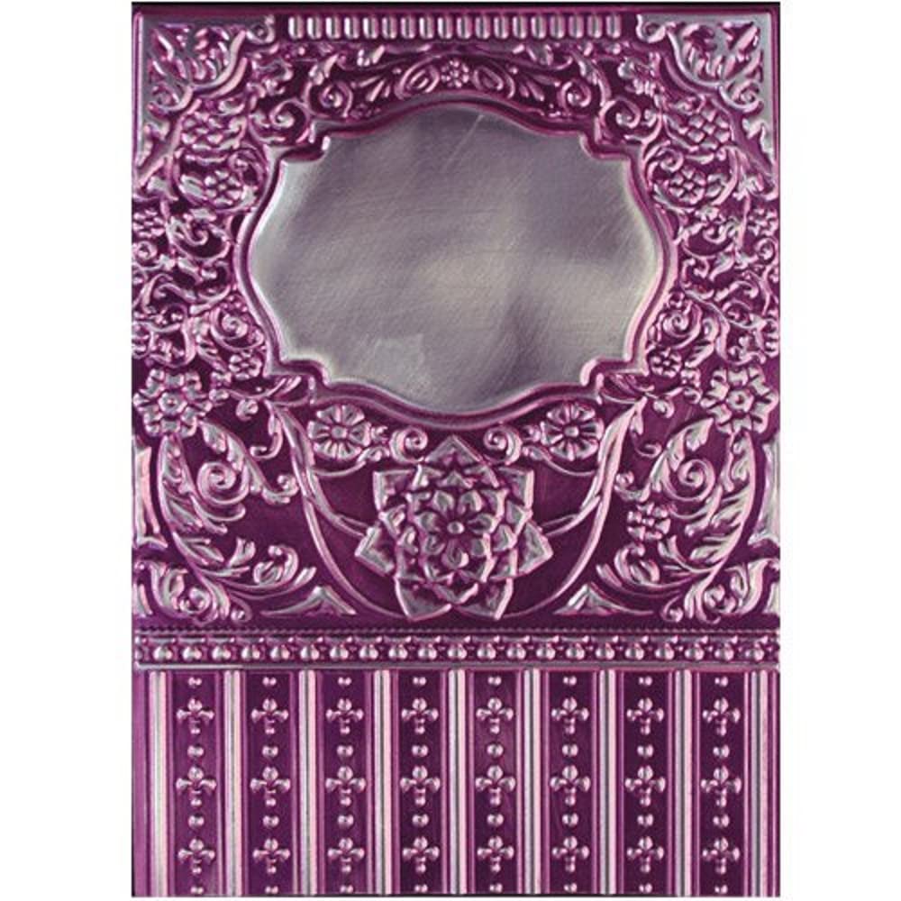 Spellbinders Purple M-Bossabilities Spellbinder Paper Arts Framed Labels Eighteen Die Template,