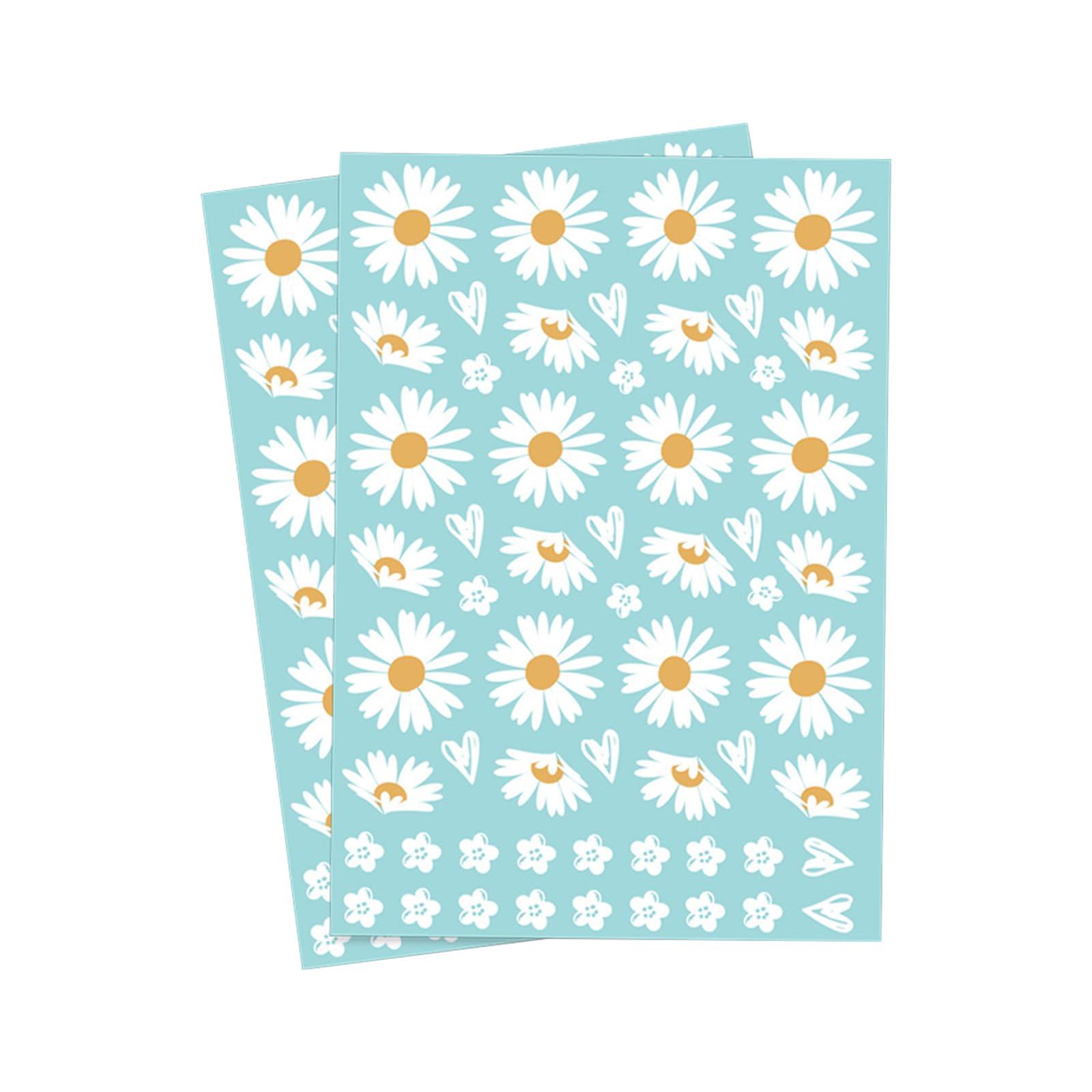 68 Pièces Autocollants Marguerites De Voiture Autocollant à Motif Fleur