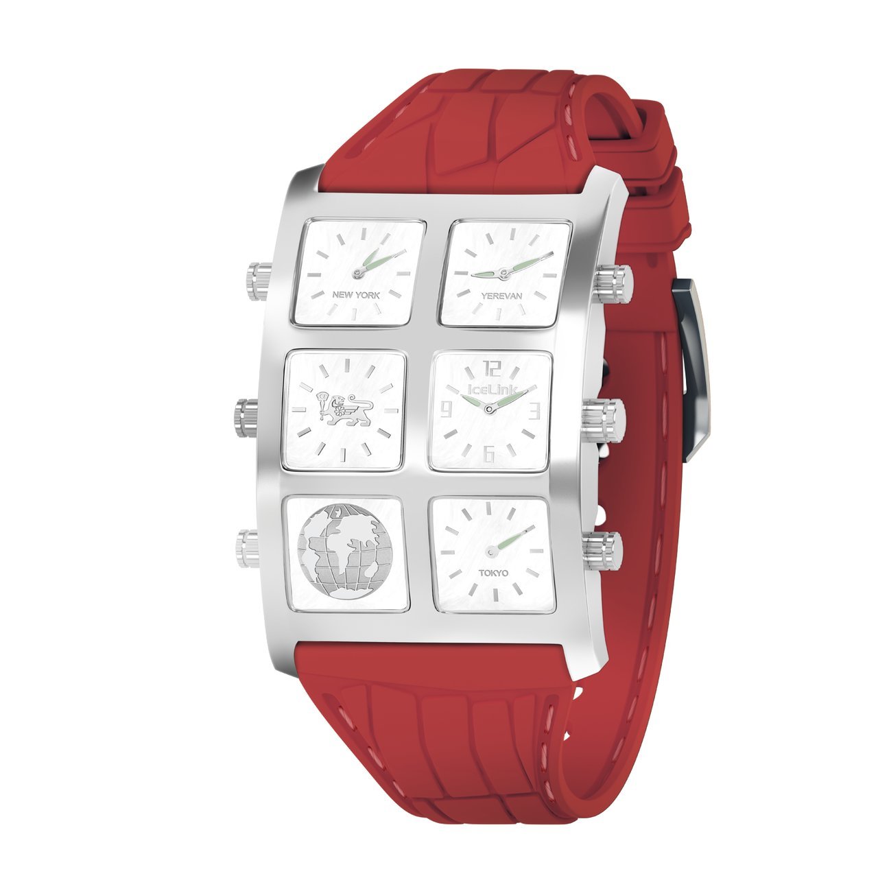 Icelink Yerevan Edition Zhu 6 Time Zone Big Case Mens | Desertcart 