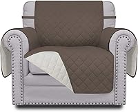 Vista 170 de Easy-Going Funda de Sofá Reclinable Reversible Funda de Sofá Resistente al Agua Funda de Sillón Protector de Muebles con Correas Elásticas