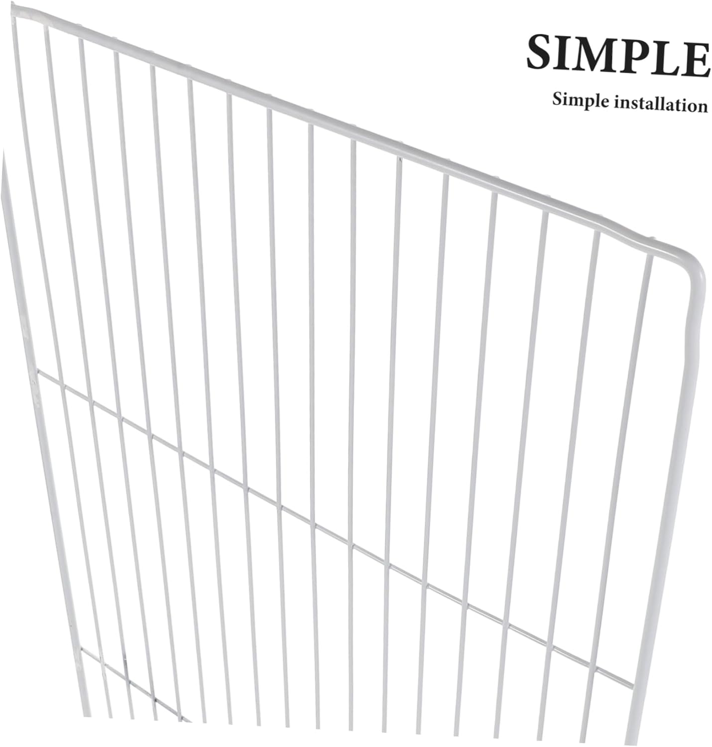 Refrigerator Bin Dividers Iron Wire Freezer Partition Storage Bins for Fridge Organizing Shelves for Kitchen