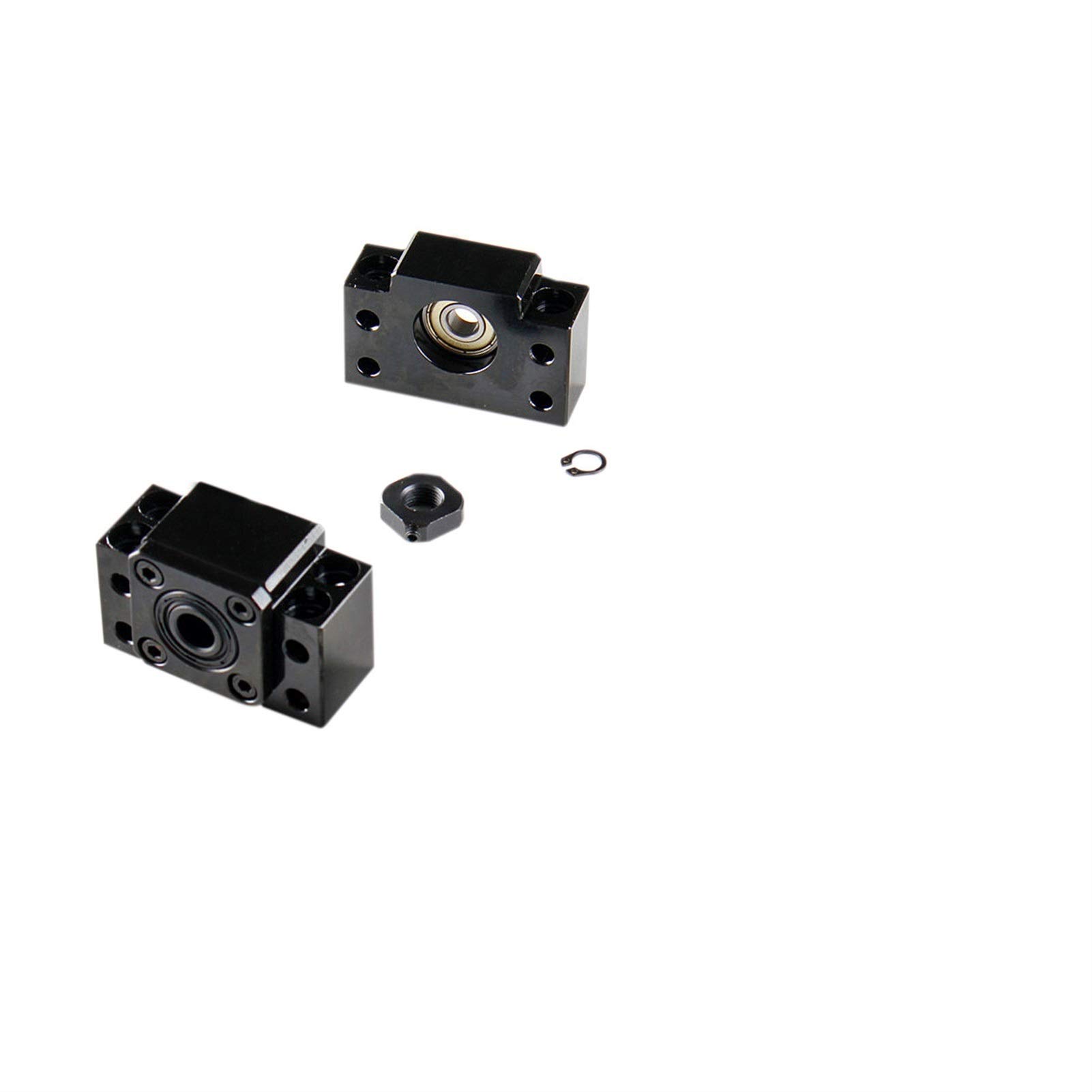 1 Stück SFU1204 C7 Gerolltes Kugelumlaufspindel-Set 250–1500 Mm