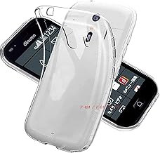Compatible Easy Smartphone F-42A / F-01L Case, Clear, Shockproof, TPU F-42A / F-01L Cover, tpu Transparent, Shock Absorption, Flexible, Fingerprint, US Military MIL Standards, Strap Hole, Full