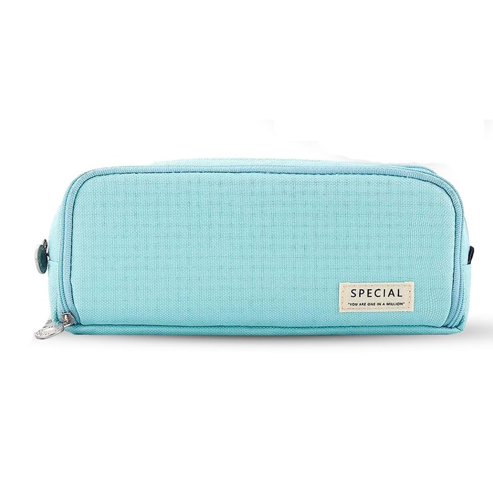 The Ultimate Special Pencil Pouch Sketch & Scribble Keeper Organized Artist's Case Creative Gear Holder Your Handy Writing Companion Perfect Smart Stationery Kit Pack 1 (SkyBlue)