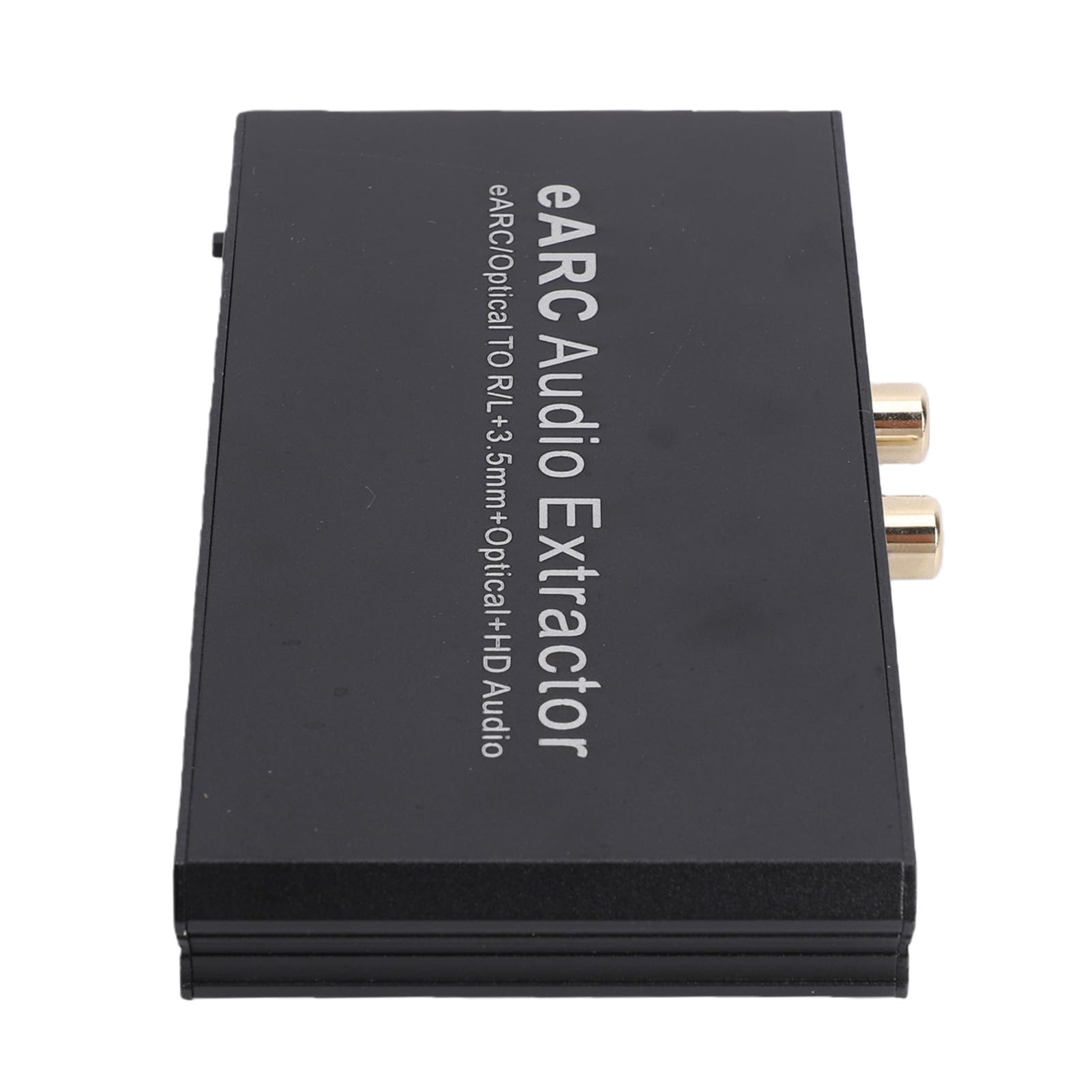 Cryfokt Extractor de EARC, 24 Bits 192 KHz 7.1 5.1 2.0 Canales ARC Convertidor, Adaptador de óptico con Carcasa de Aleación de Aluminio para Cine en Casa HDTV Barra de Sonido Amplificador de Altavoz