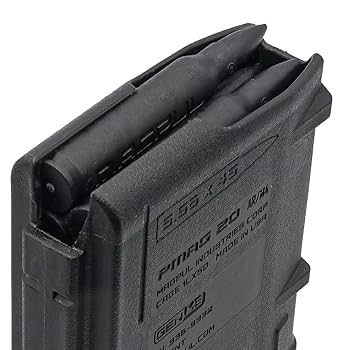 [実物]5.56 AK 30連クリアポリマーマガジン 5.56×45mm Amazon | 5.56mm 30連 マガジン M16 弾倉 AA-002c | モデルガン