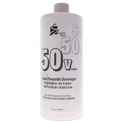Marianna Super Star 50 Volume Cream Peroxide Developer para Unisex – 32 oz Crema