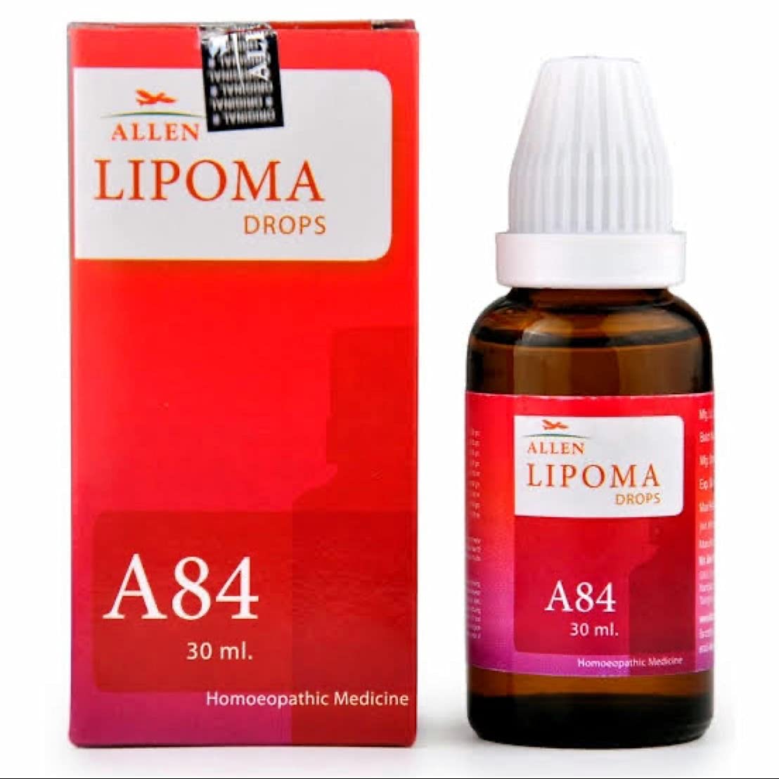 HOMEOBUY REMIDIES AllenCo. A84 Lipoma Drops (30ml) - Set of 3 | Healthkit By Krig’s