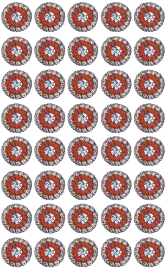 UE Maggam Work Flowers Design Embroidery Applique/Decorative Patches for Clothes Jackets Jeans Blouse Saree Chaniyacholi Lehanga Dresses Curtain Bags & Craft Decoration (Gajri 40 Piece) (B0CNPFH2GJ) Amazon Price History, Amazon Price Tracker