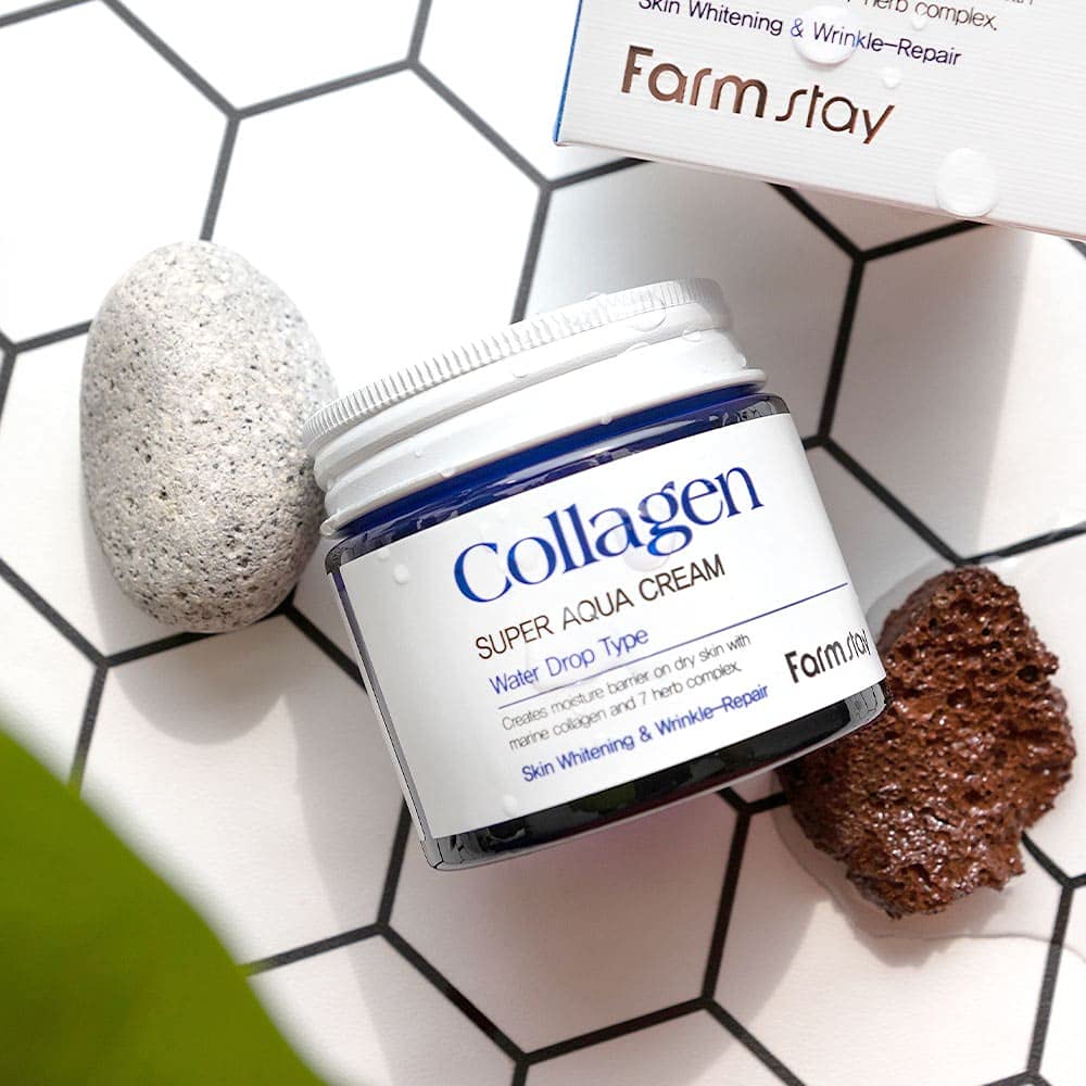 Farm Stay Collagen Super Aqua Cream 80ml / 2.7oz, Cranberry, 76.54 g (Pack of 1) - Image 3