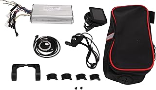 SUNGOOYUE Electric Bike Controller LCD8S Display Set, 30A Sine Wave Controller LCD8S Display Combo Bike Lithium Battery Conversion Kit for 1000W Motor