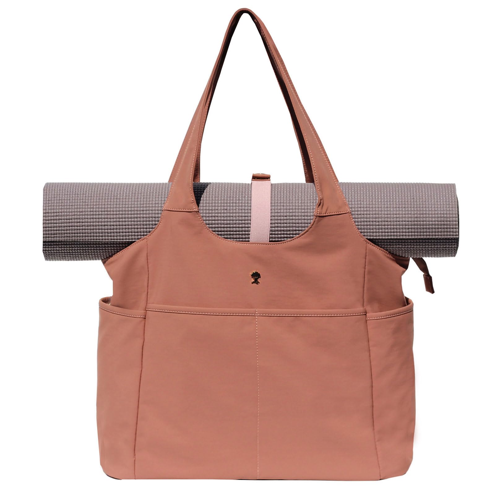 ESVAN Yoga Tote Bag Mat bag Women Shoulder Bags Carryall Tote for Travel Office Workout Gym Nurse Beach