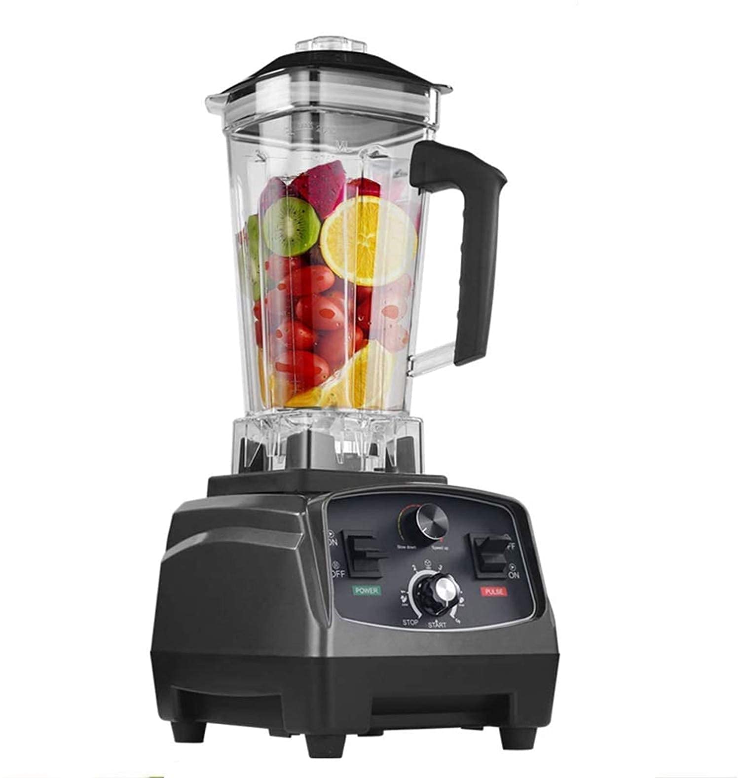 ERoomQ Juicer Large Filling Opening,Three-Speed Centrifugal Juicer with Anti-Drip Function Vegetables and Fruit