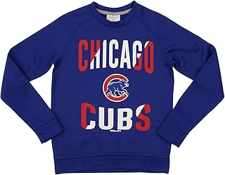 Best MLB Boys Youth (8-20) / Kids (4-7) Performance Fleece Crew Neck Long Sleeve Sweatshirt - Team Options Review 