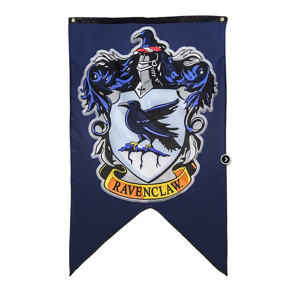 Harry Potter Complete Hogwarts House Wall Banners, Ultra Premium Double