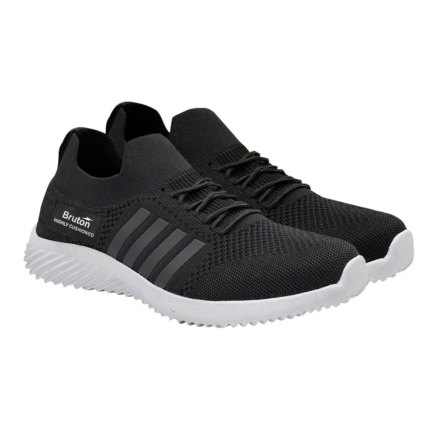 BRUTON Mens Running Shoes (Black, Numeric_7) (B0C1GLWCCY) Amazon Price History, Amazon Price Tracker