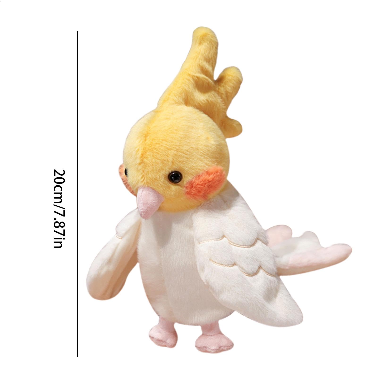 Puppet a mano animale, peluche per animali domestici - PACCHIO PARRROT TRAVE INTERACTIVE PEACHIO | Burattini a mano giocattolo imbalsamato per bambini gioco di ruolo da insegnamento per ragazzi ragazz