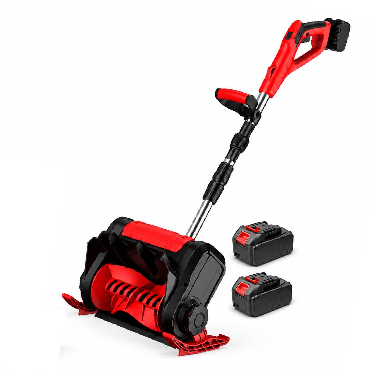 Souffleuse à Neige Électrique, Déneigeuse d’Extérieur Red