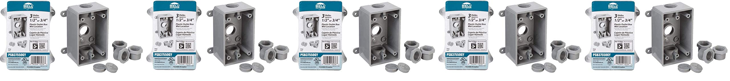 Weatherproof Outlet Box - Durable & Versatile -6