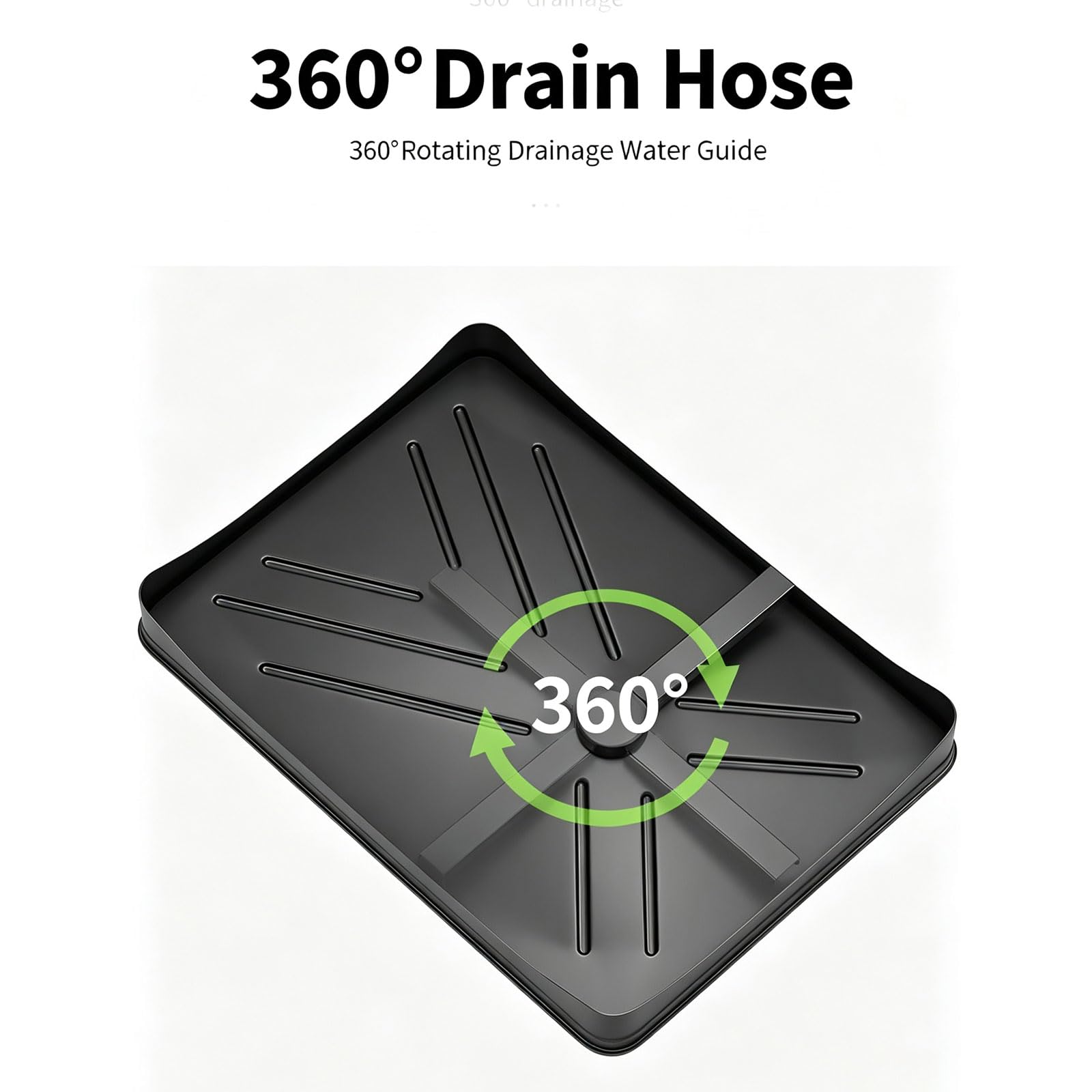 Escurridor de Platos para Encimera de Cocina Escurridor de Platos Extensible de Acero Inoxidable con Bandeja Recogegotas y Portacubiertos Secador Boquilla Giratoria 360°Ahorra Espacio