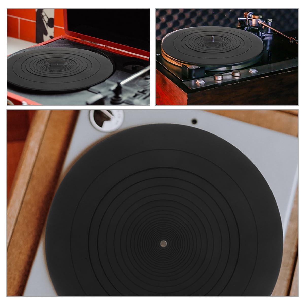 TOYANDONA 2 Szt Podkładka Pod Gramofon Podkładka