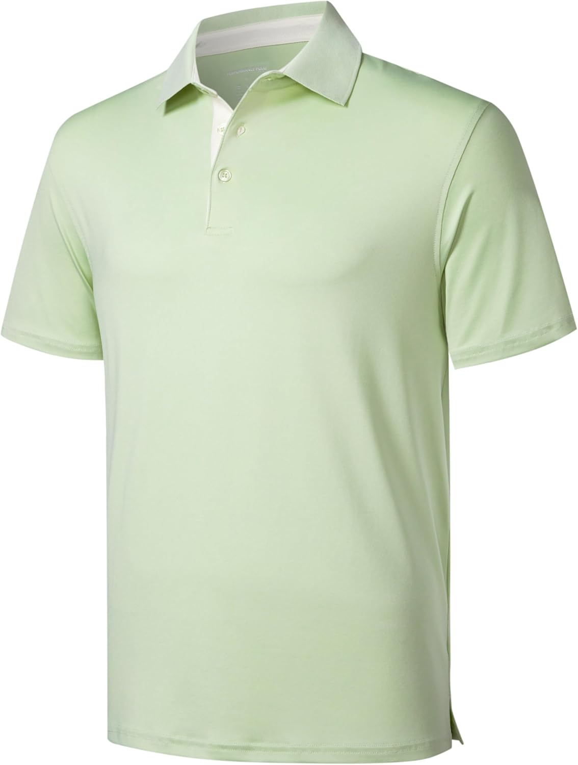 Golf Polo Shirts for Men Short Sleeve Moisture Wicking Dry Fit Performance Designed Collared Solid Casual Polo Shirt