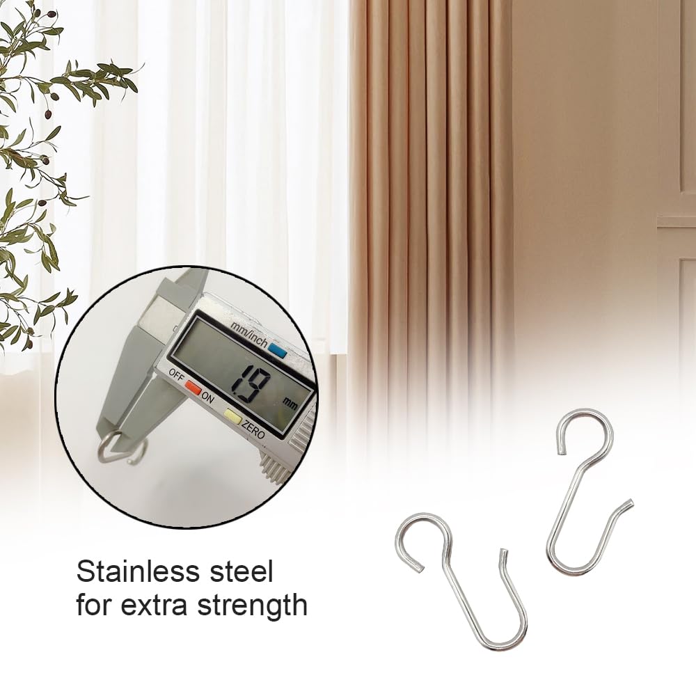 UMCHU Curtain Track Roller, Curtain Roller, Silent Roller, Direction Roller, for Curtain Track (Stainless Steel Silver-35mm) - Image 3