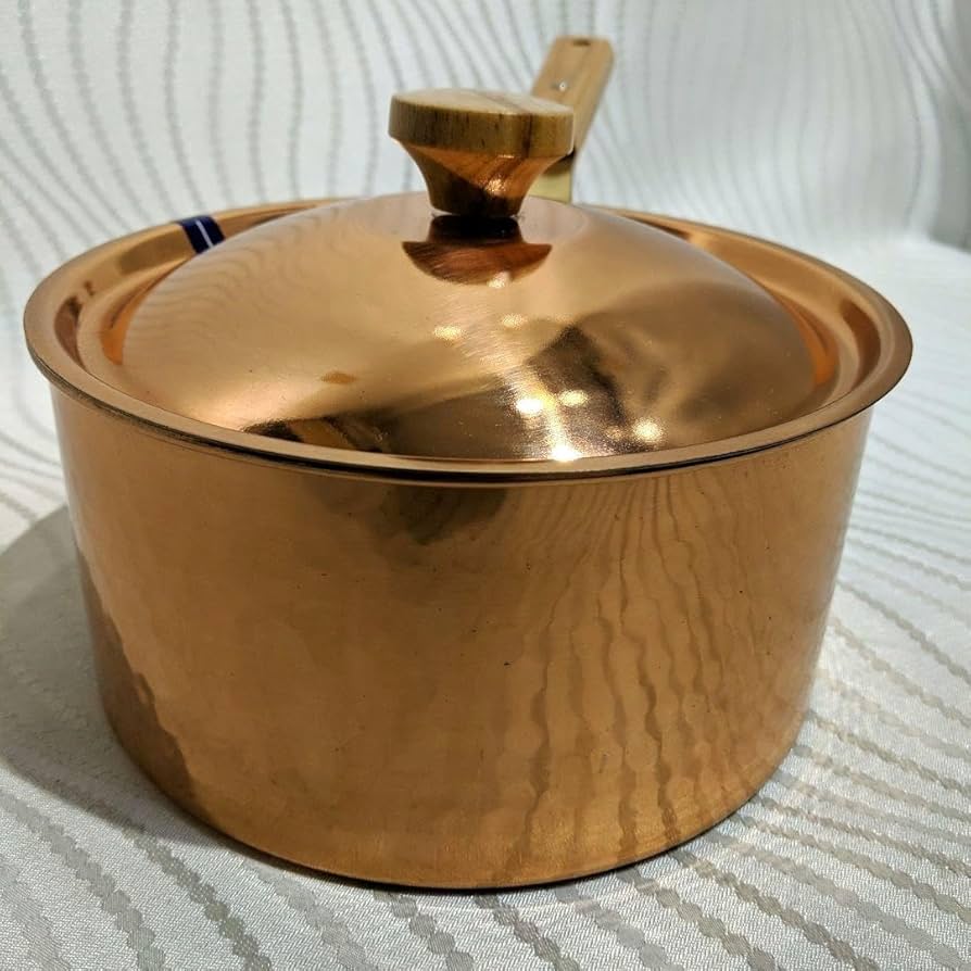 銅製 片手鍋 厚底 Amazon | 銅製 片手鍋 18cm Solid Copper | ノーブランド品