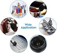 Vista 6 de Juego de 3 cepillos de limpieza modelo (mango de madera de alta calidad), cepillo suave para plumero, cepillo de polvo de modelo profesional