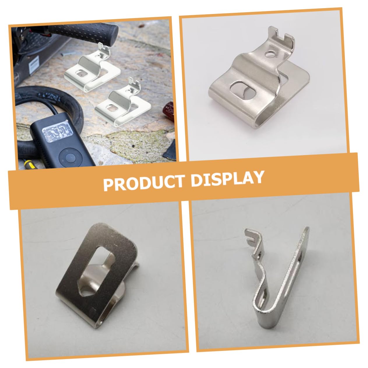 Tofficu 4 Set Fibbia Della Vita Utensile Cintura Porta Trapano Cintura Di Lavoro Chiave Gancio Ganci Per Cintura Degli Attrezzi Porta Clip Da Cintura Acciaio Inossidabile Argento 8 Pezzi*4